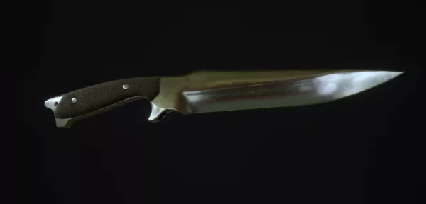 Ninja Throwing Knife 3d model