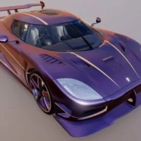 Koenigsegg Agera Rs Car 3d model