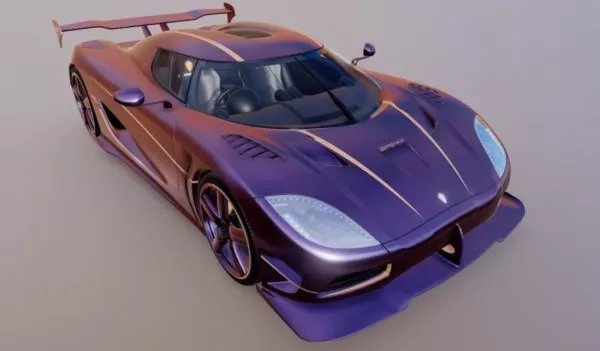 Koenigsegg Agera Rs Car 3d model Koenigsegg Agera Rs Car 3d model