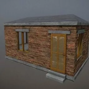 Checkpoint Building House 3d model