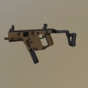 Kriss Super Gun Weapon 3d model