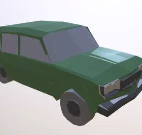 Russian Lada Car 3d model