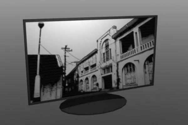 Lcd Tv 3d model