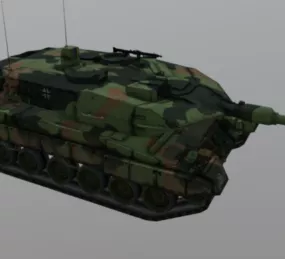 Germany Leopard 2a6 Tank 3d model