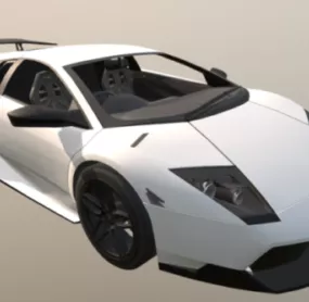 Lambo Lp670 Sport Car Design 3d model