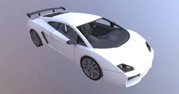 Lamboghini Galardo Sport Car Design 3d model Lamboghini Galardo Sport Car Design 3d model