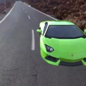Super Car Lamborghini Aventador 3d model
