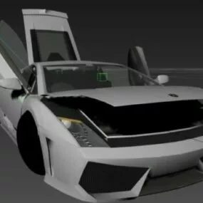 Car Lamborghini Lp560 Gallardo 3d model