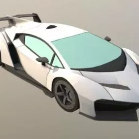 Car Sport Lamborghini Veneno 3d model