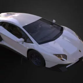 Lamborghini Aventador Super Car 3d model