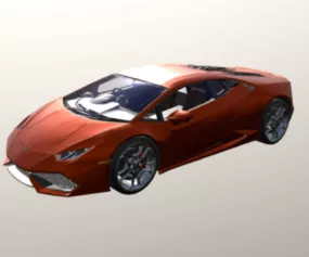 Lamborghini Huracan Car 3d model