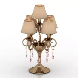 Vintage Desk Lamp Ressa Design 3d model