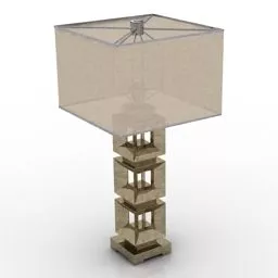 Modern Hotel Lamp Fine Art 3d model