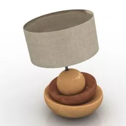 Hotel Lamp Linear Design 3d model
