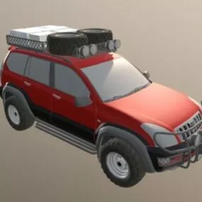 Land Cruiser Offroad Car 3d model