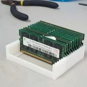 Printable Laptop Ram Stand 3d model