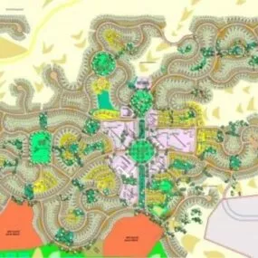 3000 House City Buildings 3d model