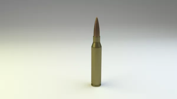 Shotgun Shell Gun Bullet 3d model