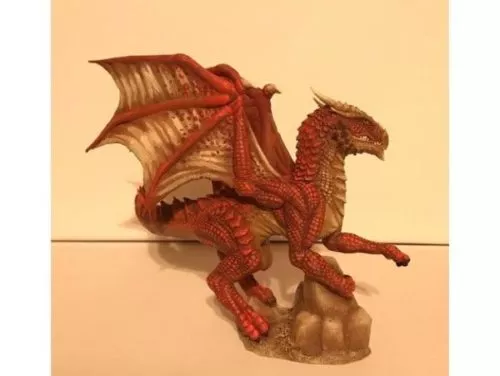 Big Red Dragon Character 3d model Big Red Dragon Character 3d model