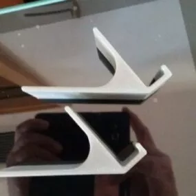 Printable Large Phone Stand 3d model