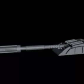 Military Laser Gun Design 3d model
