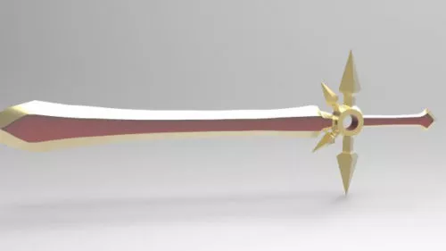 League Of Legends Sword Weapon 3d model League Of Legends Sword Weapon 3d model