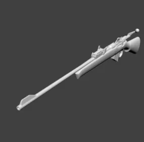 Lee Enfield Sport Gun 3d model