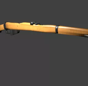 Lee Enfield Gun Weapon 3d model