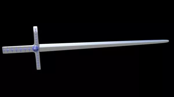 Weapon Legendary Sword 3d model Weapon Legendary Sword 3d model