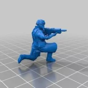 Legion Of Metal Character Printable 3d model