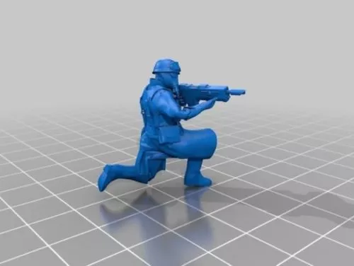 Legion Of Metal Character Printable 3d model Legion Of Metal Character Printable 3d model