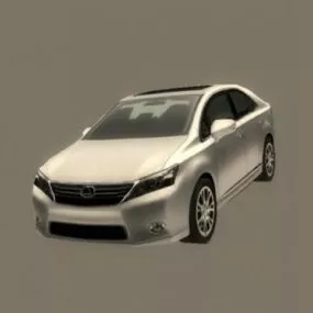 Old Lexus Car 3d model