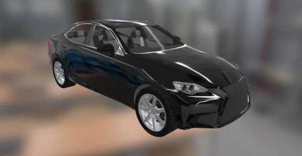 Lexus Coupe 3d model
