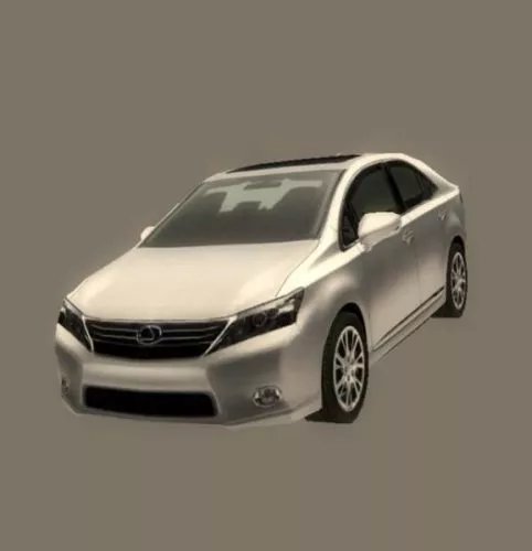 Old Lexus Car 3d model Old Lexus Car 3d model