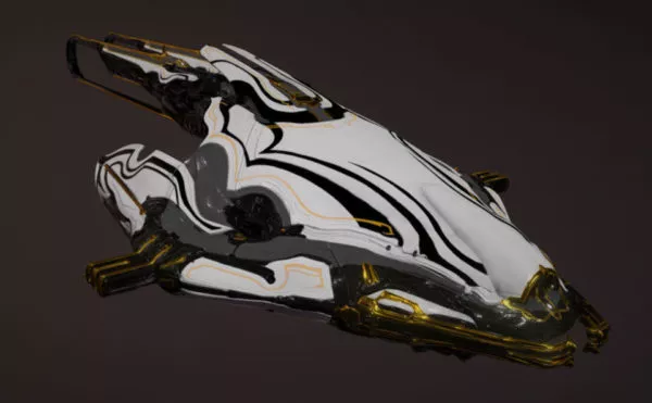 Unicorn Scifi Spaceship 3d model