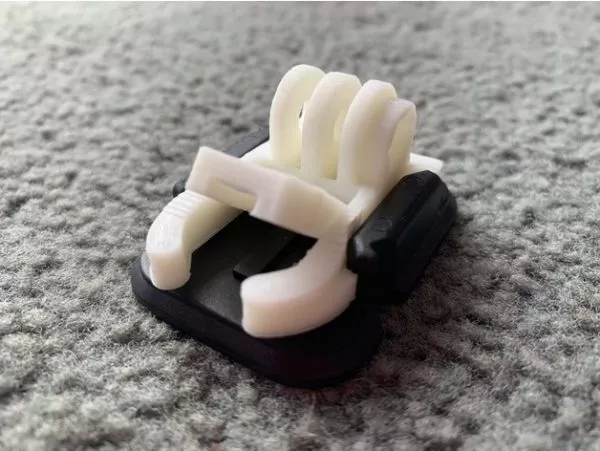 Printable Lockable Gopro Quick Release 3d model Printable Lockable Gopro Quick Release 3d model