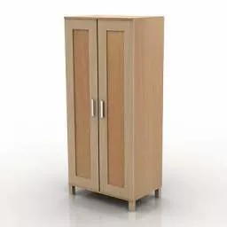 Locker Ikea Cabinet Design 3d model
