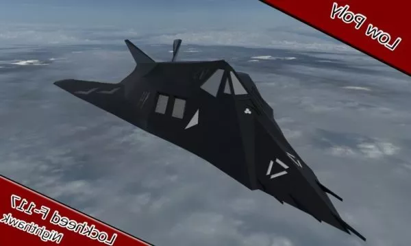 F117 Nighthawk Aircraft 3d model F117 Nighthawk Aircraft 3d model