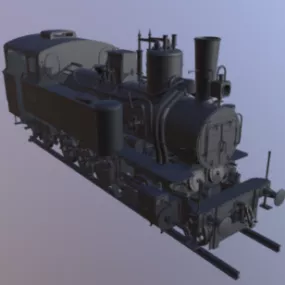 Vehicle Locomotive High Detail 3d model