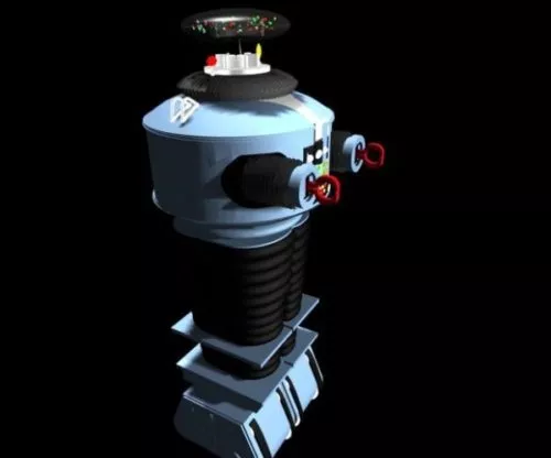 Lost Space Robot Character 3d model Lost Space Robot Character 3d model