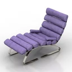 Outdoor Curved Lounge Furniture 3d model