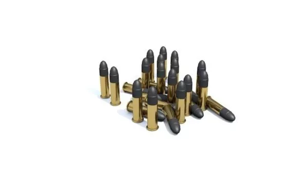Lowpoly Gun Bullets Weapon 3d model Lowpoly Gun Bullets Weapon 3d model
