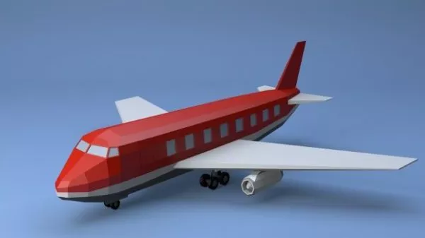 Vickers Armstrong Airplane 3d model