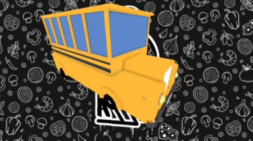 Old Bus Vehicle 3d model