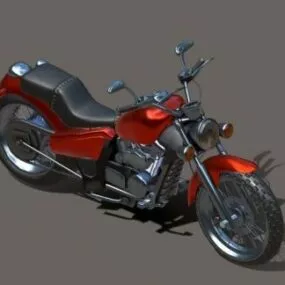 Racing Bike Low Poly 3d model