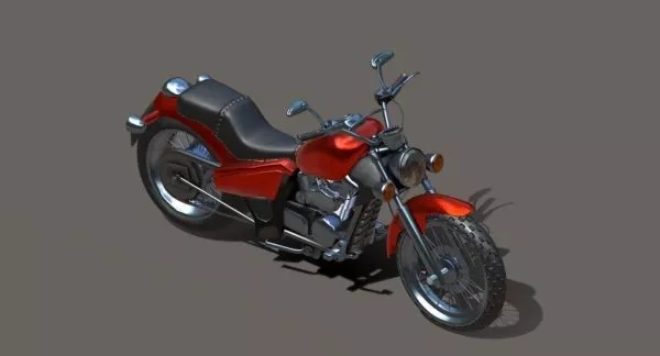Scifi Bicycle 3d model