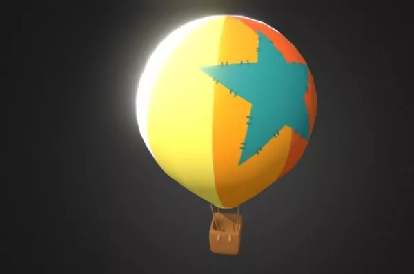 Balloon Airship Vehicle 3d model