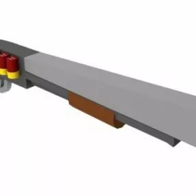 Lowpoly Shot Gun Weapon 3d model