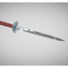 Lowpoly Sword Weapon 3d model