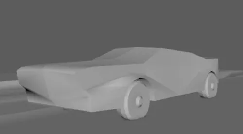 Lowpoly Car Vehicle 3d model Lowpoly Car Vehicle 3d model